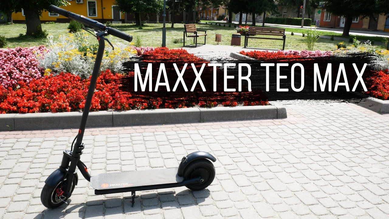 Потужний та універсальний електросамокат - Огляд Maxxter Teo Max