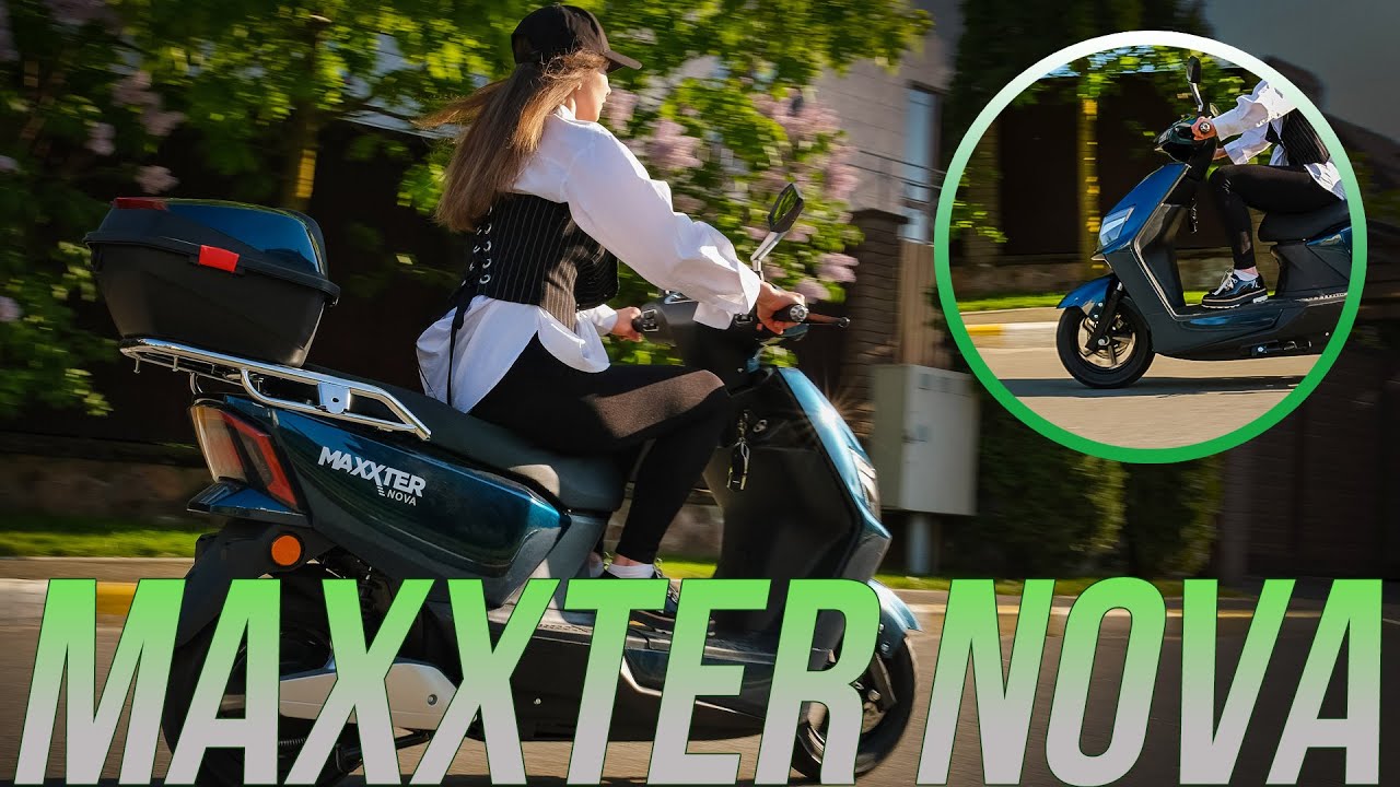 Огляд електроскутера Maxxter NOVA: cучасний і потужний