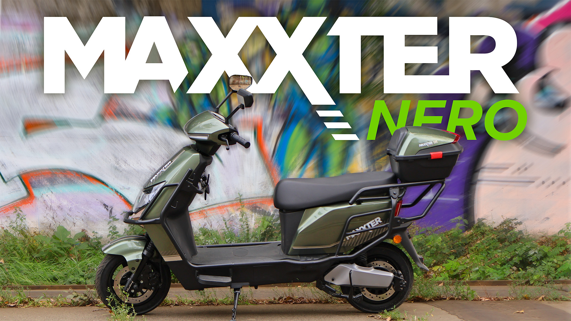 Черговий електроскутер MAXXTER на літієвих акумуляторах!